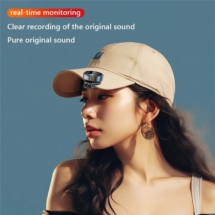 J6 Outdoor Live Streaming Noise Reduction Wireless 2.4G Lavalier Microphone, 2 Mic + 1 Receiver - iP Interface