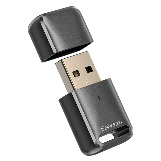EARLDOM M91 USB Computer Bluetooth 5.0 Receiver Adapter for Mouse, Keyboard, Speaker