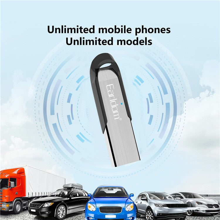 EARLDOM M73 USB Bluetooth Adapter Wireless Audio Receiver Car Bluetooth Music Navigation Receiver