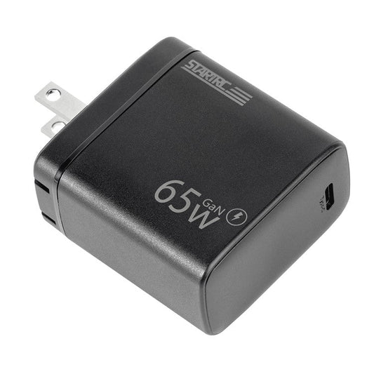 STARTRC 1129939 65W PD Fast Charger Adapter Portable Mini GaN III Wall Charge with Type-C Port, US Plug