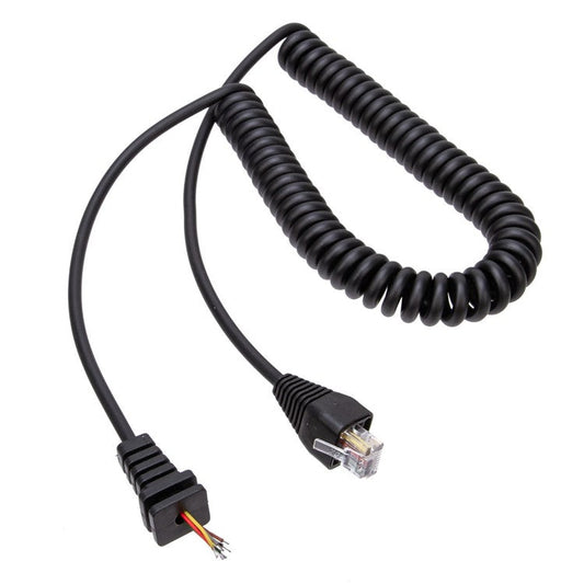 For YAESU VX2108 VX2208 VX2508 Mobile Radio DIY 6 Pin MH-67A8J Handheld Microphone Speaker Cable