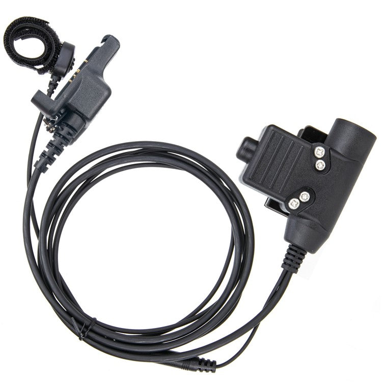 High Strength Finger Microphone U94 PTT Adapter for Motorola HT1000 / JT1000 / MT2000 / MTS2000 Walkie Talkie