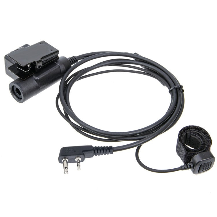 High Strength U94 PTT Finger Microphone Adapter for ICOM IC-V8 / IC-V80 / IC-V82 Radio Walkie Talkie