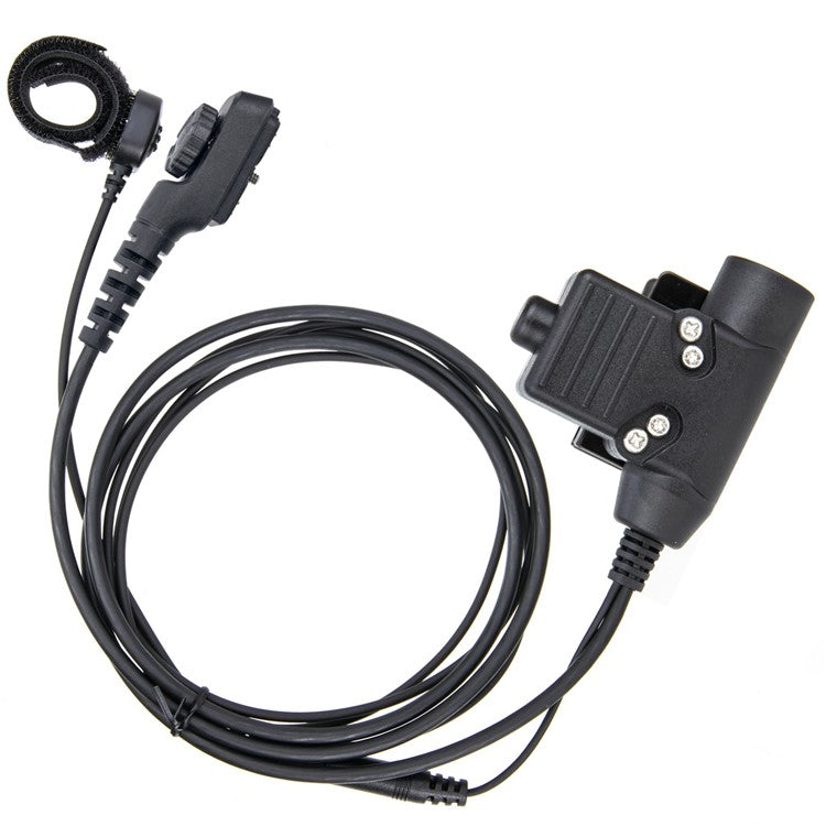 High Strength Finger Microphone U94 PTT Adapter for Hytera PD700 / PD780 / PD782 / PD785 / PD788 Radio Walkie Talkie