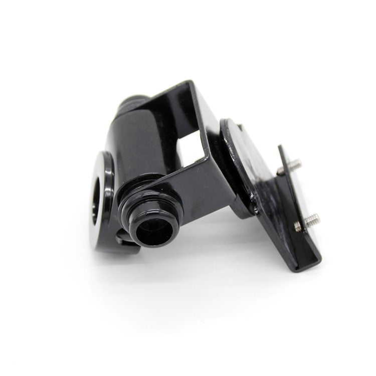 K3-66 Stainless Steel Car Radio Antenna Bracket Trunk Lid Hatchback Mount Bracket - Black