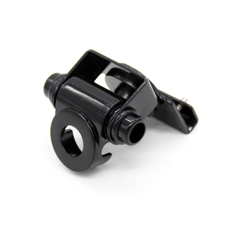 K3-66 Stainless Steel Car Radio Antenna Bracket Trunk Lid Hatchback Mount Bracket - Black