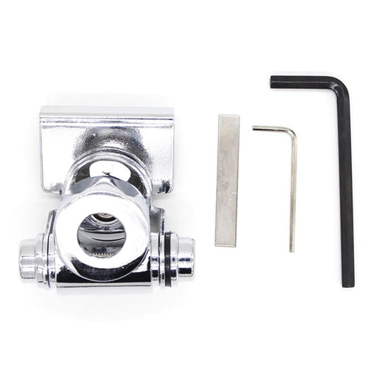 K3-66 Stainless Steel Car Radio Antenna Bracket Trunk Lid Hatchback Mount Bracket - Silver