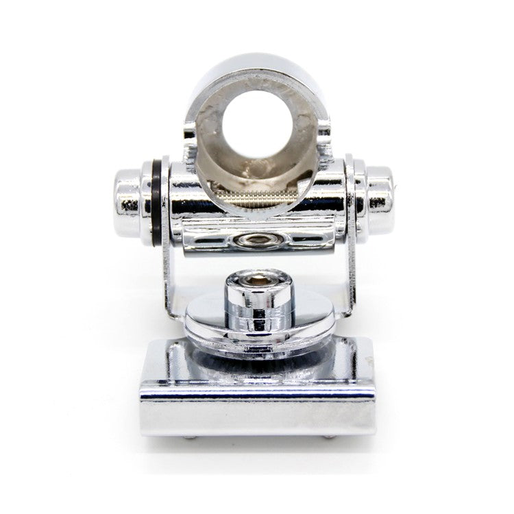 K3-66 Stainless Steel Car Radio Antenna Bracket Trunk Lid Hatchback Mount Bracket - Silver