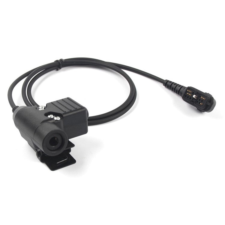 Ham Radio Walkie Talkie U94 PTT Headset Adapter for Hytera PD700  /  PD780  /  PD782  /  PD785  /  PD788 Radio Headphone