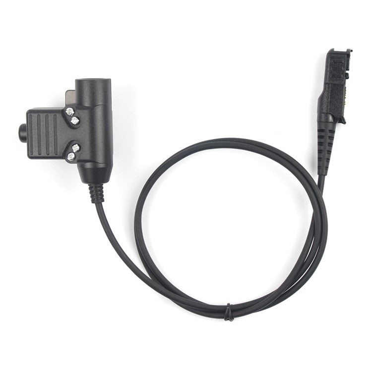 Ham Radio Walkie Talkie U94 PTT Headset Adapter for Motorola Xir P6600  /  P6620  /  DP2400  /  MTP3250  /  DEP550
