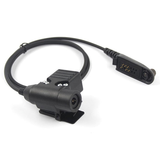 Ham Radio Walkie Talkie U94 PTT Headset Adapter for Motorola GP140  /  GP320  /  GP328  /  GP338  /  GP380