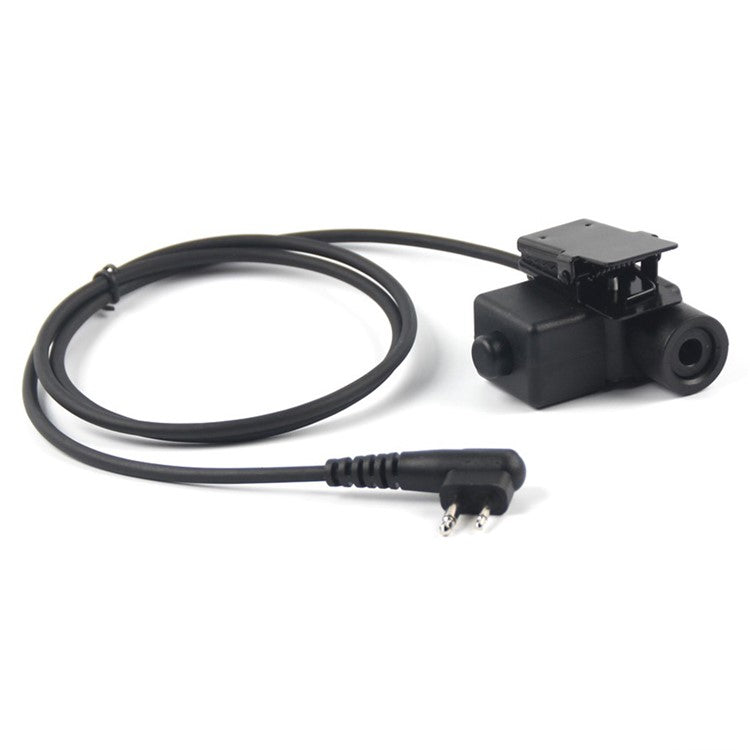 Ham Radio Walkie Talkie U94 PTT Headset Adapter for Motorola CP88 / CP100 / CP150 / CP200 / CT150
