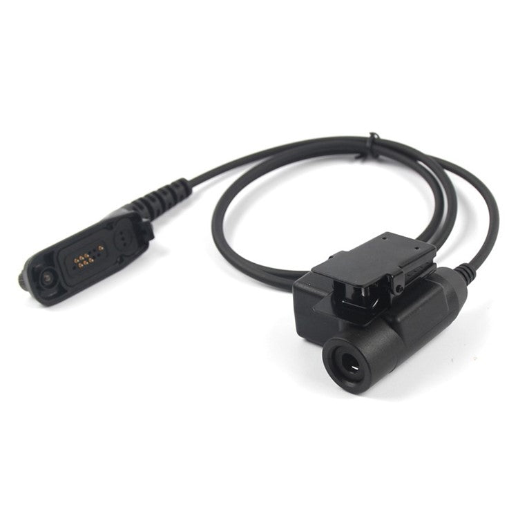 Ham Radio Walkie Talkie U94 PTT Headset Adapter for Motorola Xir P8268 / DP4800 / APX-4000 / APX-6000 / APX-7000