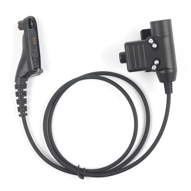 Ham Radio Walkie Talkie U94 PTT Headset Adapter for Motorola Xir P8268 / DP4800 / APX-4000 / APX-6000 / APX-7000