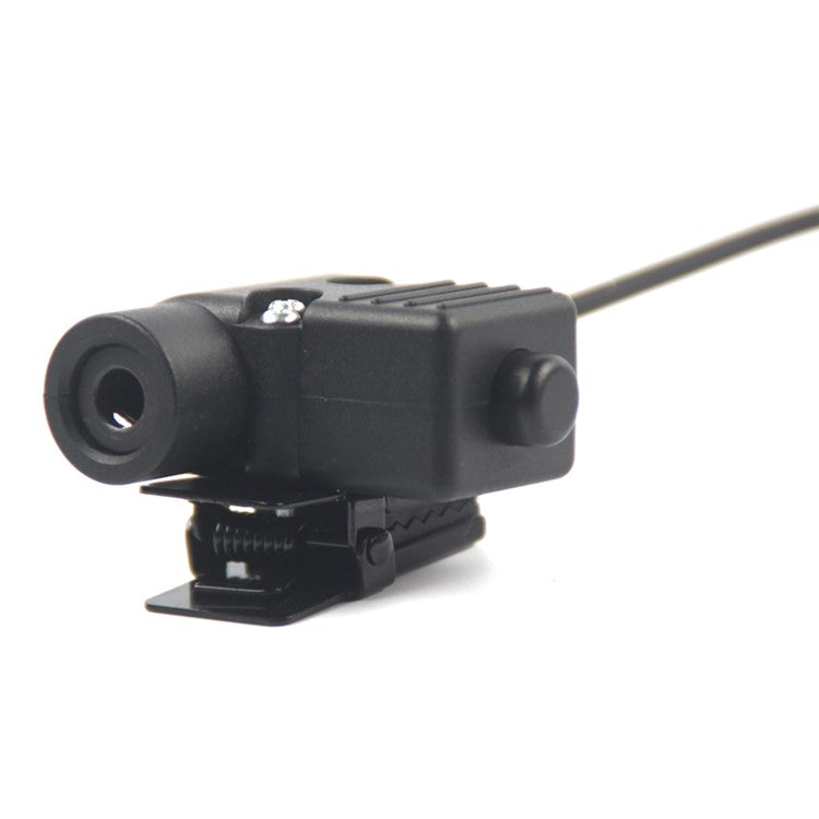 Ham Radio 7.1mm Speaker Microphone with U94 PTT for Iphone / Samsung / HTC Cellphone with 3.5mm Jack