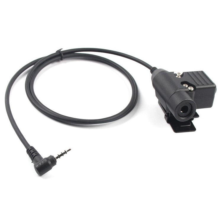 Ham Radio Walkie Talkie U94 PTT Headset Adapter 3.5mm 1-Pin for Yaesu Vertex VX-1R / VX-2R / VX-3R / VX-5R / VX-210