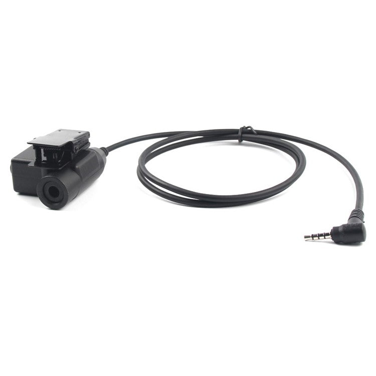 Ham Radio Walkie Talkie U94 PTT Headset Adapter 3.5mm 1-Pin for Yaesu Vertex VX-1R / VX-2R / VX-3R / VX-5R / VX-210