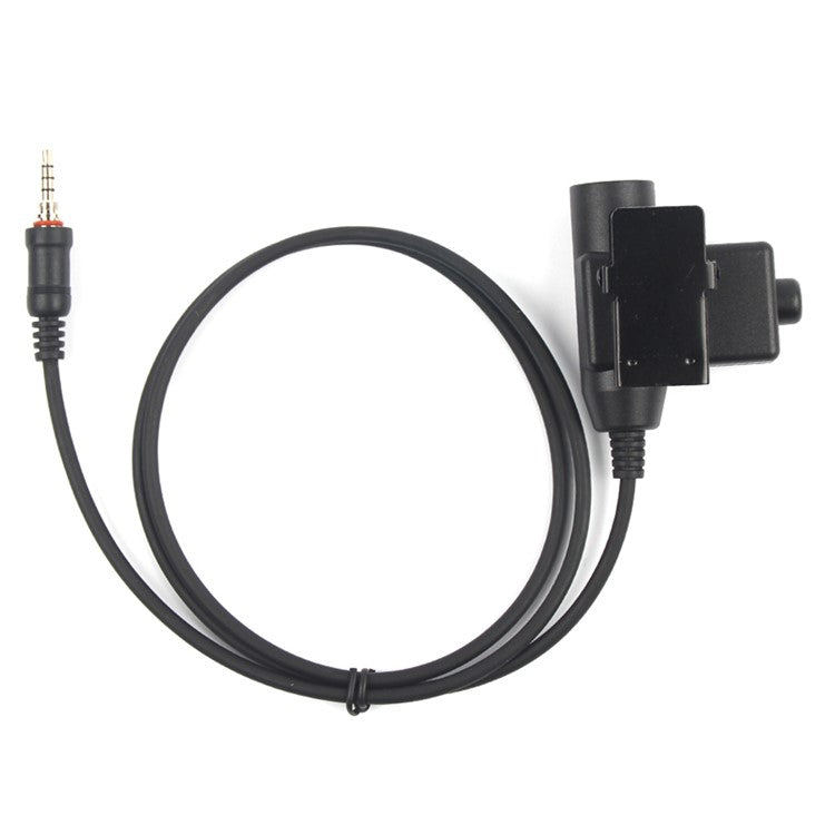 Ham Radio 7.1mm Adapter Speaker Microphone with U94 PTT for Yaesu Vertex VX-120  /  VX-127  /  VX-6R  /  VX-7R  /  VX-6E