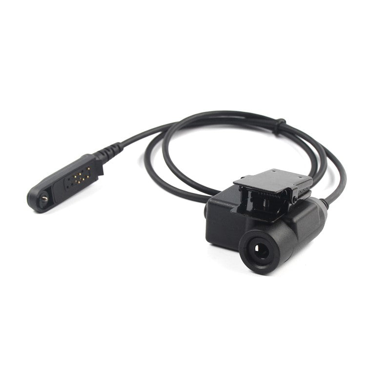 Ham Radio 7.1mm Adapter Speaker Microphone with U94 PTT for Baofeng UV-9R / UV-9R Plus / BF-9700
