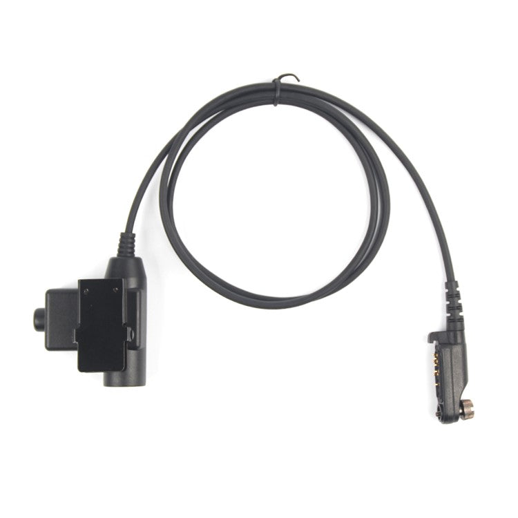 Ham Radio 7.1mm Adapter Speaker Microphone with U94 PTT for Hytera X1p  /  PD600  /  PD660  /  PD680  /  AR-685