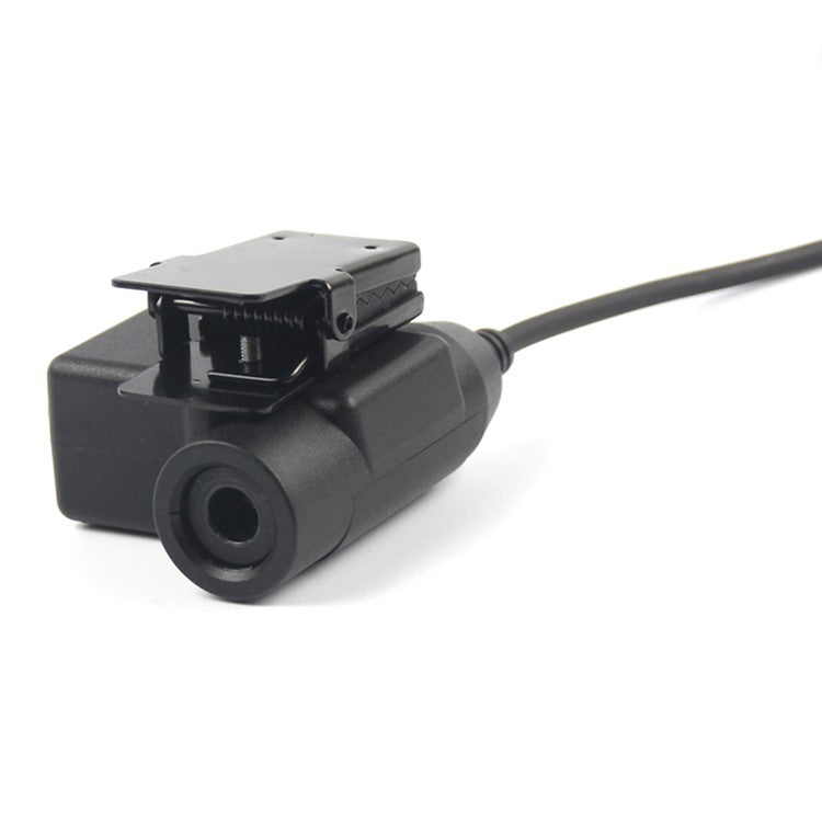 Ham Radio 7.1mm Adapter Speaker Microphone with U94 PTT for Motorola Xir P6600  /  P6620  /  DP2400  /  MTP3250  /  DEP550