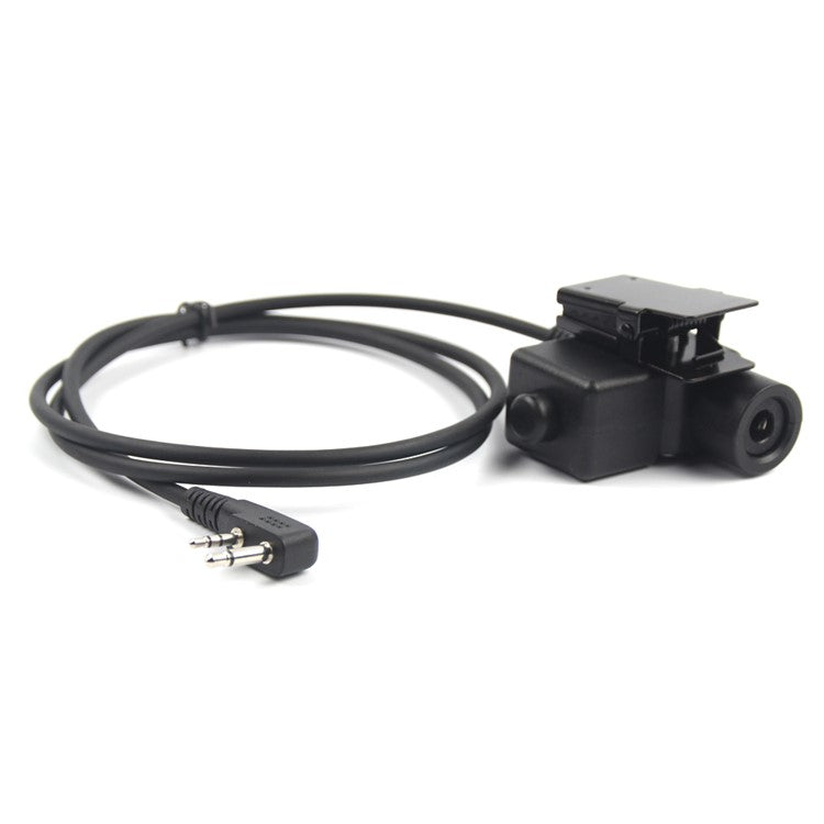 Ham Radio 7.1mm Adapter Speaker Microphone with U94 PTT for ICOM IC-V8  /  IC-V80  /  IC-V82