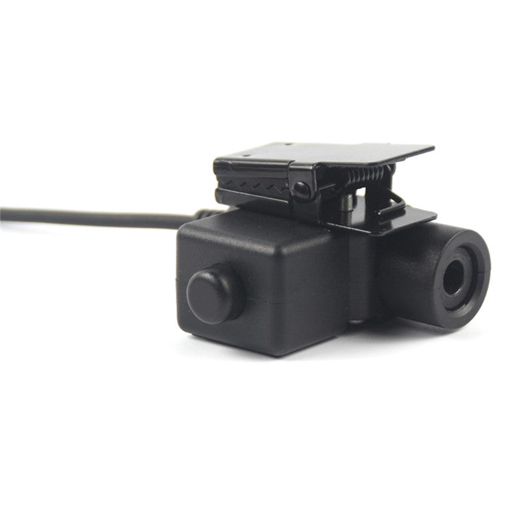 Ham Radio 7.1mm Speaker Microphone with U94 PTT Headset Adapter for Motorola DEP450 / EP450 / GP88 / GP300 / CP88