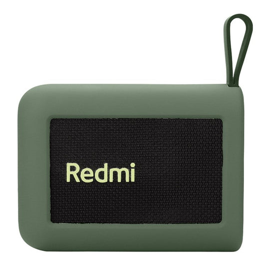 For Xiaomi Redmi Portable Bluetooth Speaker Silicone Protective Case Anti-Scratch Cover with Strap - Green