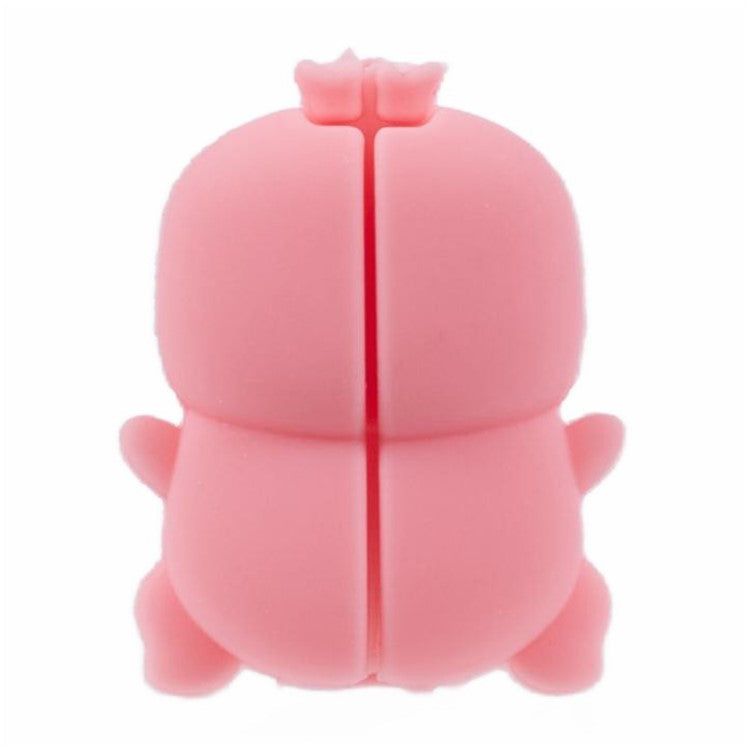 Cartoon Silicone Cable Protector Cord Saver USB Cable Buddies Holder for Smartphone - A