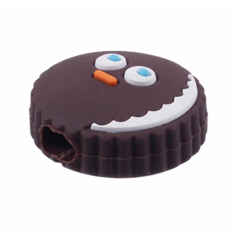 Cartoon Silicone Cable Protector Cord Saver USB Cable Buddies Holder for Smartphone - G