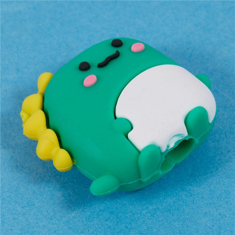 Cute Cartoon Data Cable Protector Prevent Breakage Charging Cord Saver Silicone Case - Style V