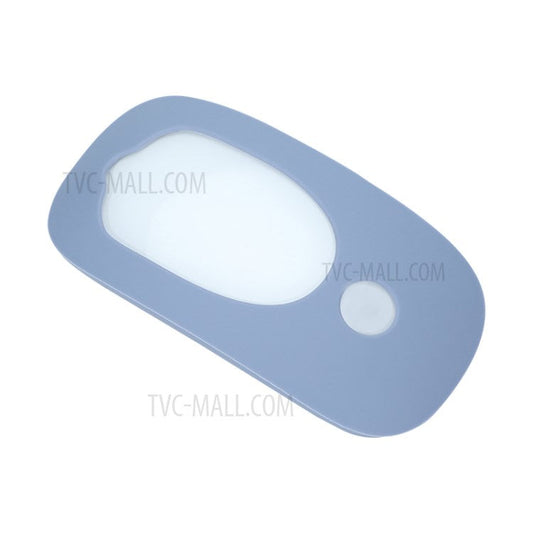 Wireless Mouse Anti-drop Soft Silicone Cover Protective Case for Apple Magic Mouse 1/2 - Blue