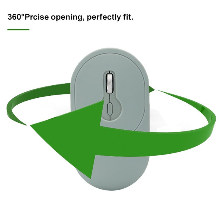 Smart Wireless Mouse Anti-drop Silicone Cover Protective Case for iFLYTEK Lite - Grey