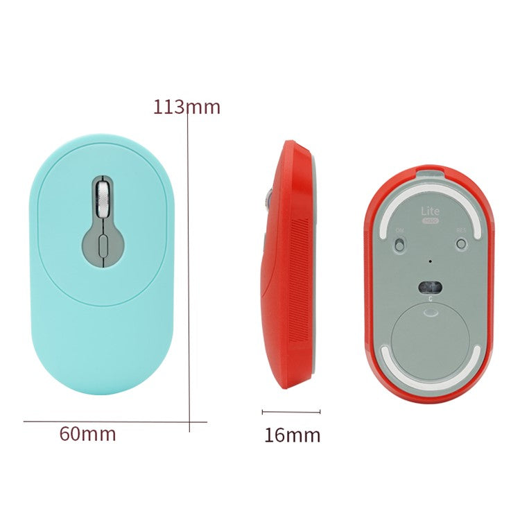 Smart Wireless Mouse Anti-drop Silicone Cover Protective Case for iFLYTEK Lite - Grey