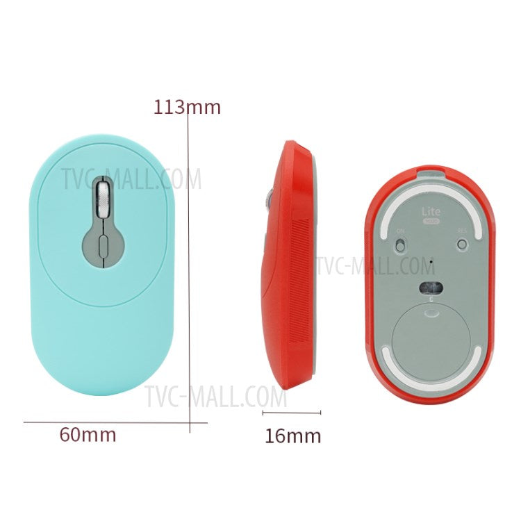 Smart Wireless Mouse Anti-drop Silicone Cover Protective Case for iFLYTEK Lite - Red