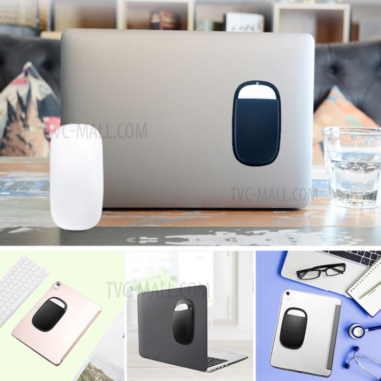 Wireless Mouse Adhesive Soft Silicone Protective Cover Case for Apple Magic Mouse 1/2 - Red
