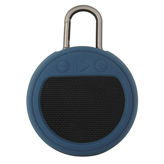 For JBL Clip3 Bluetooth Speaker Protective Case Shockproof Silicone Cover - Dark Blue