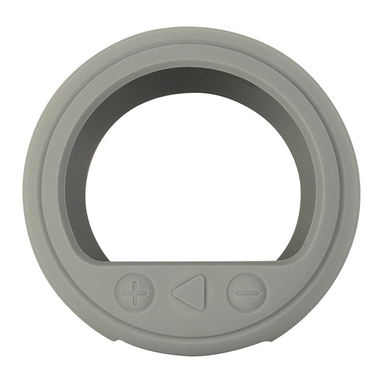 For JBL Clip3 Bluetooth Speaker Protective Case Shockproof Silicone Cover - Grey