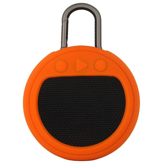 For JBL Clip3 Bluetooth Speaker Protective Case Shockproof Silicone Cover - Orange