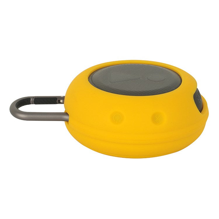 For JBL Clip3 Bluetooth Speaker Protective Case Shockproof Silicone Cover - Yellow
