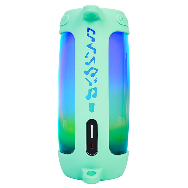 Protective Silicone Case Cover for JBL Pulse4 Bluetooth Speaker Portable Carrying Pouch - Green