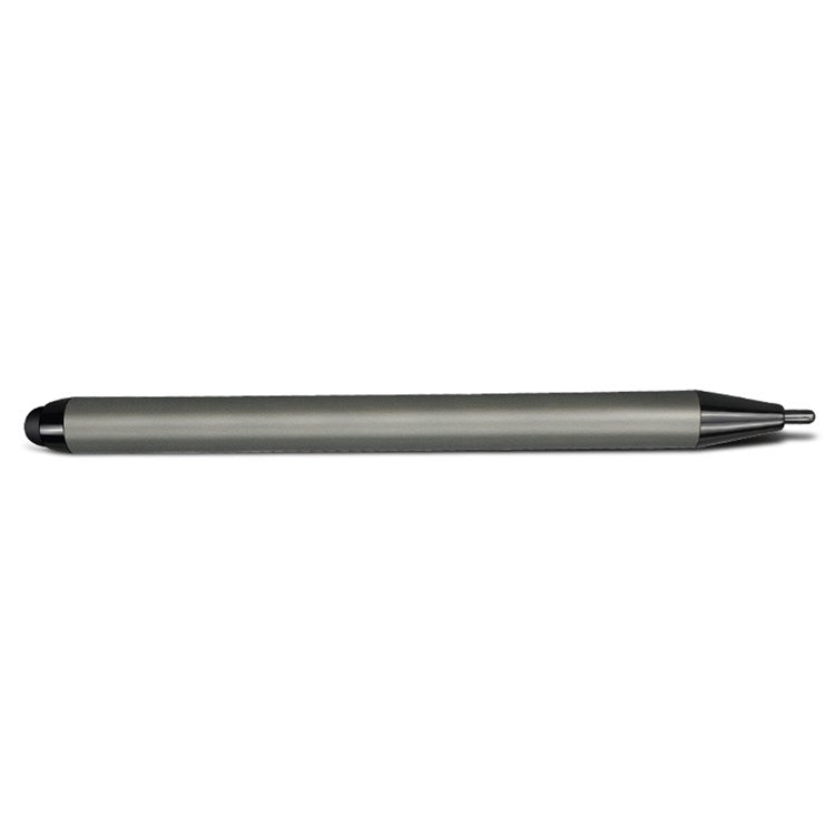 Handheld Infrared Whiteboard Stylus Double-Ended Integrated Pen Stylus with Thick and Thin Nib for Business Meeting Class Teaching - Grey