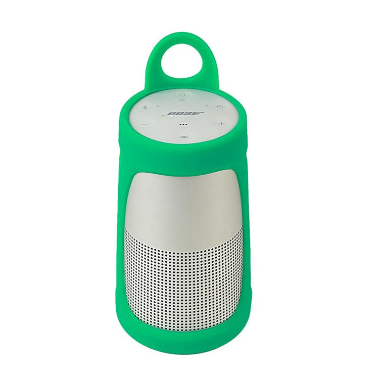 For BOSE Soundlink Revolve Bluetooth Speaker Silicone Carrying Case Anti-scratch Good Protective Cover - Green