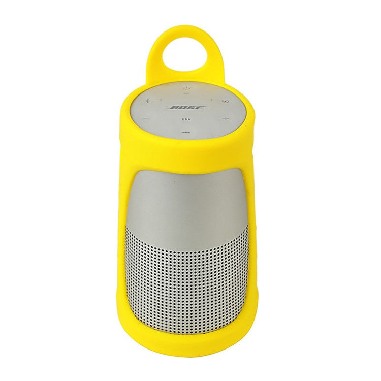 For BOSE Soundlink Revolve Bluetooth Speaker Silicone Carrying Case Anti-scratch Good Protective Cover - Yellow