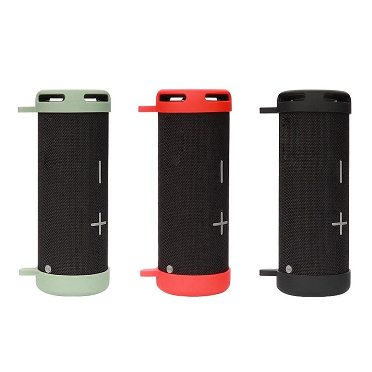 2Pcs Silicone Stand Case Cover for Huawei Sound Joy (EGRT-00), Bluetooth Audio Speaker Bracket Protective Sleeve - Red