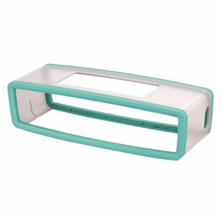 Soft Silicone Protective Case for Bose SoundLink Mini 1/2, Bluetooth Speaker Anti-drop Cover - Mint Green