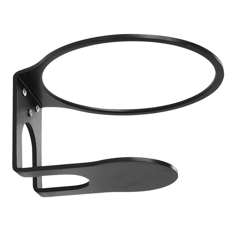 For Apple HomePod 2 2023 Speaker Aluminum Alloy Wall Hanger Wall-Mounted Hanging Holder Mounting Bracket - Black