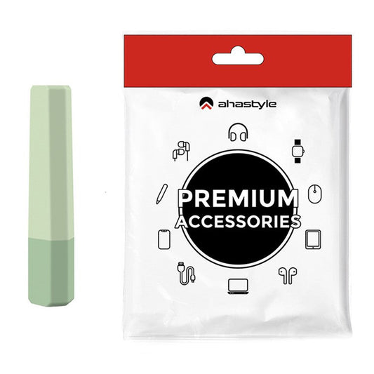 AHASTYLE PT185 For Apple Pencil (2nd Generation) Silicone Sleeve Stylus Pen Case Cover Protective Pencil Grip Holder - Gradient Green