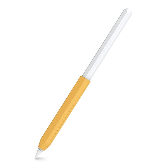 AHASTYLE PT182 For Apple Pencil (1st Generation) / (2nd Generation) Silicone Grip Holder Protective Sleeve Cover - Orange
