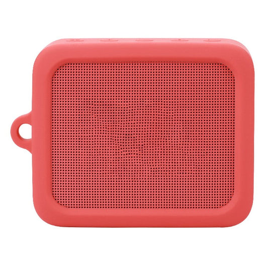 For JBL GO ESSENTIAL Portable Speaker Sleeve Silicone Case Cover - Red